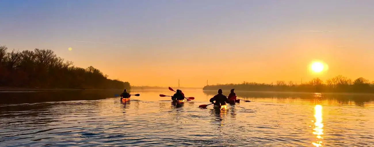Lecsurgós Naplementés Evezés a Megyeri-híd alatt - 1